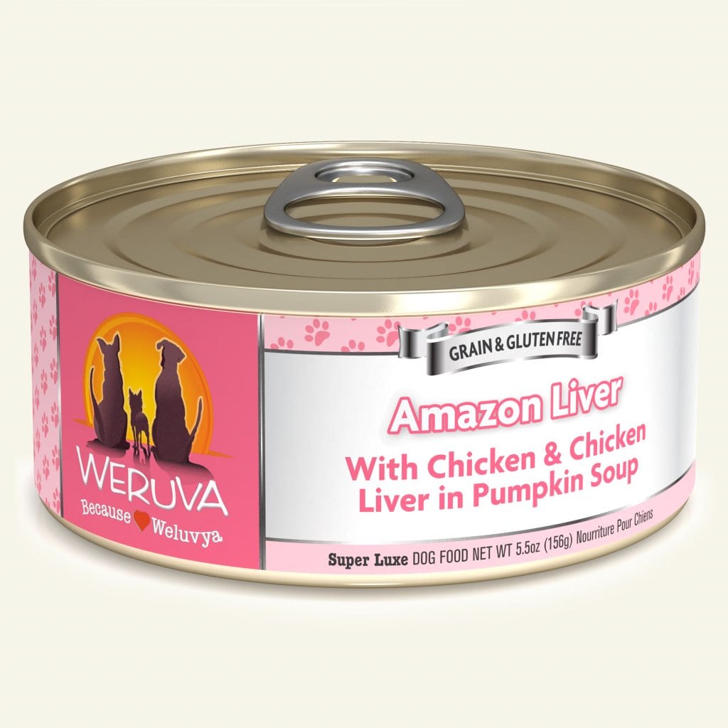 WERUVA DOG AMAZON LIVER 5.5OZ CASE OF 24 CANS