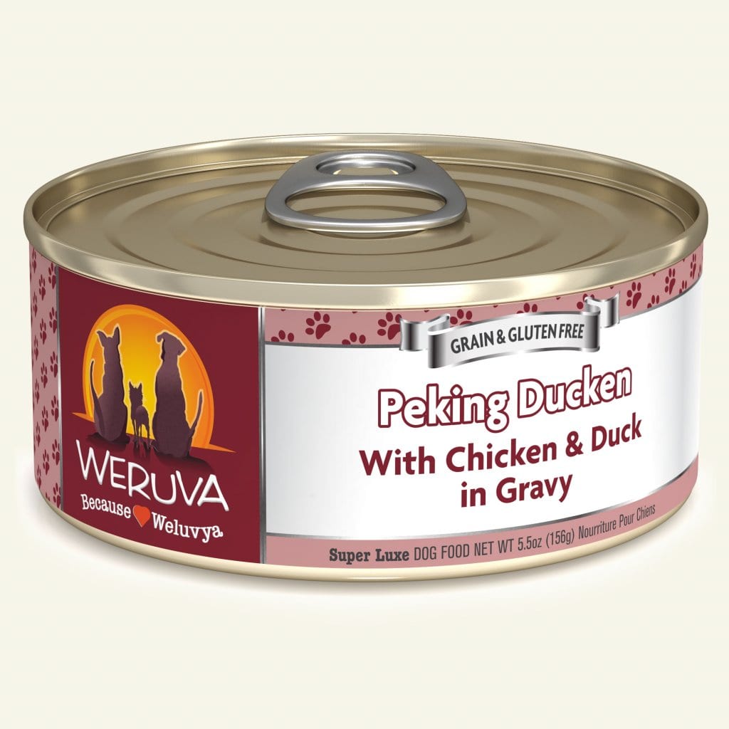 WERUVA DOG PEKING DUCKEN 5.5OZ CASE OF 24 CANS