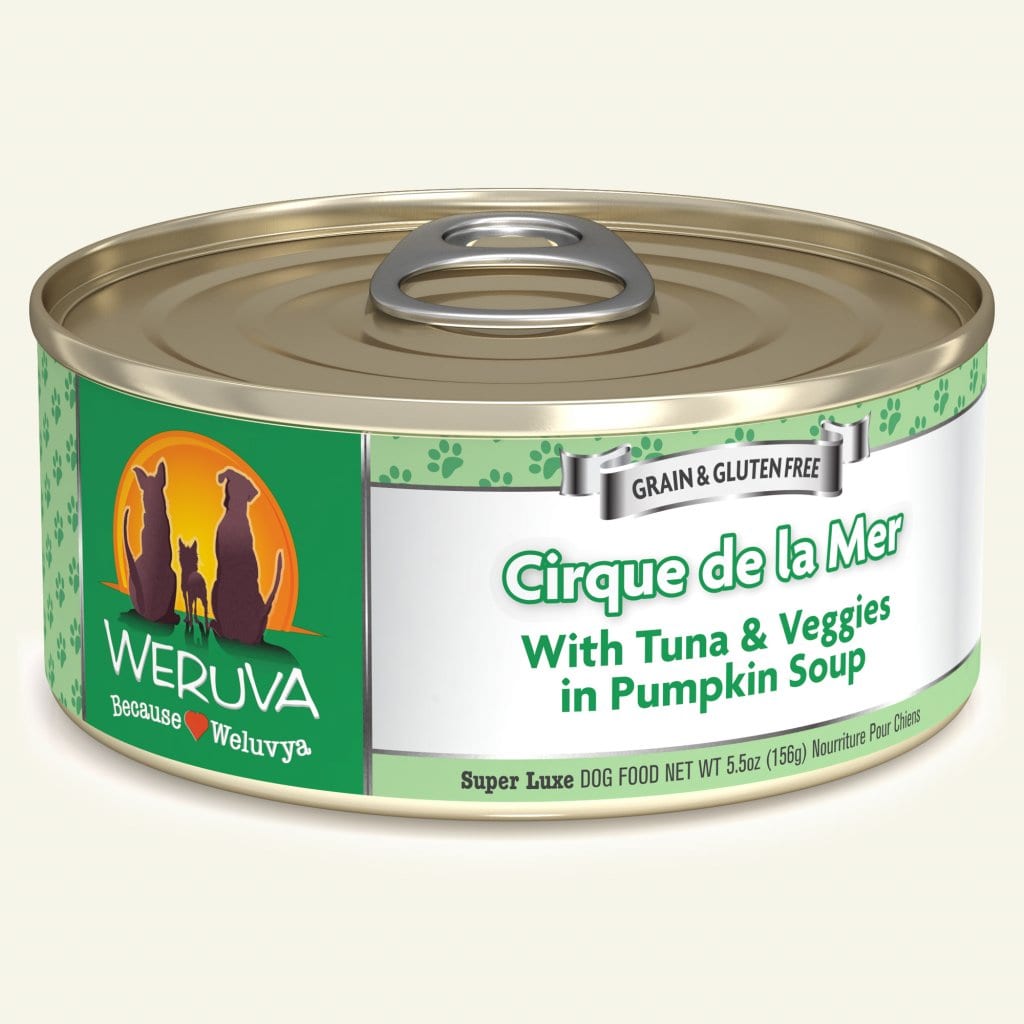 WERUVA DOG CIRQUE DE LA MER 5.5OZ CASE OF 24 CANS