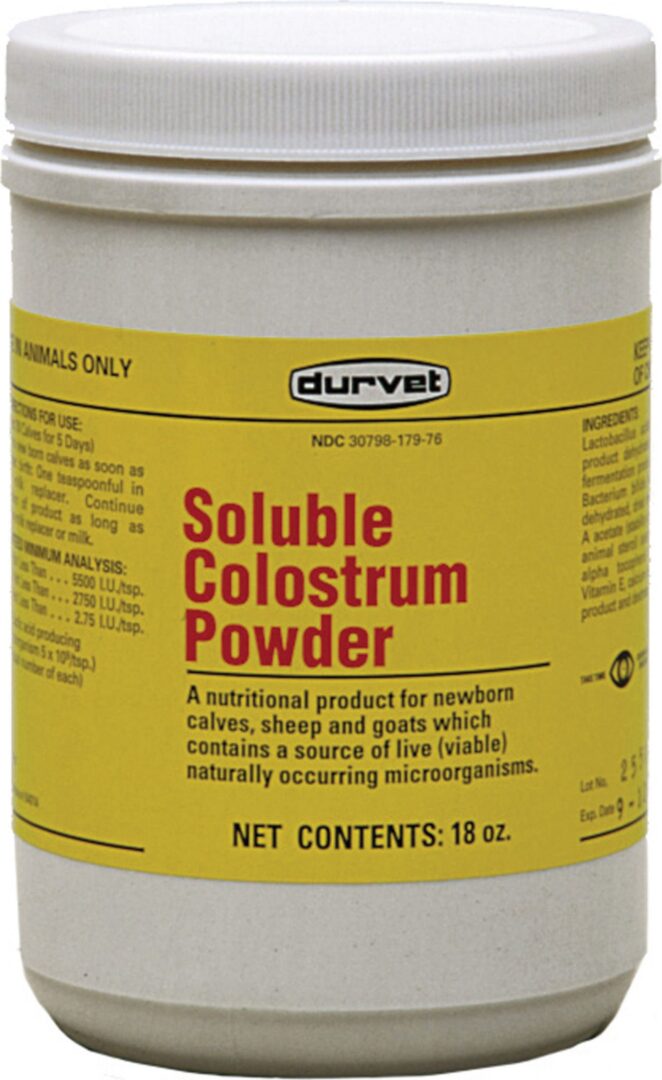 SOLUBLE COLOSTRUM POWDER