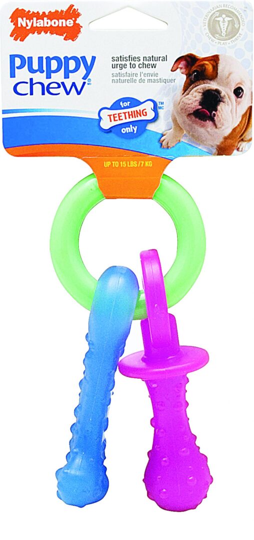 PUPPY CHEW TEETHING PACIFIER