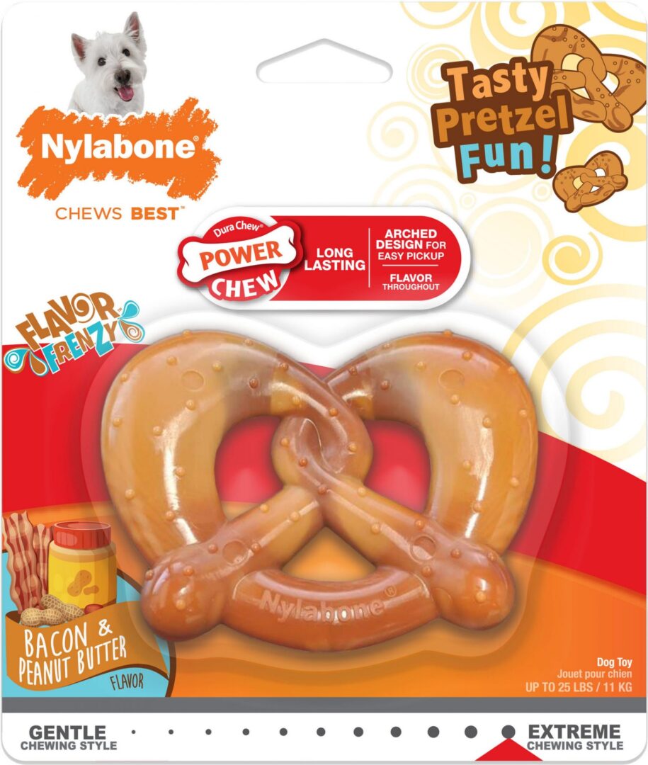 NYLABONE POWER CHEW PRETZEL