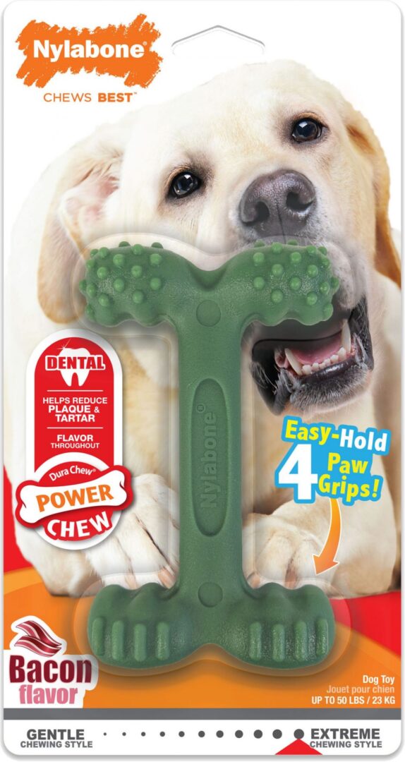 NYLABONE POWER CHEW EASY-HOLD 4 PAW GRIPS