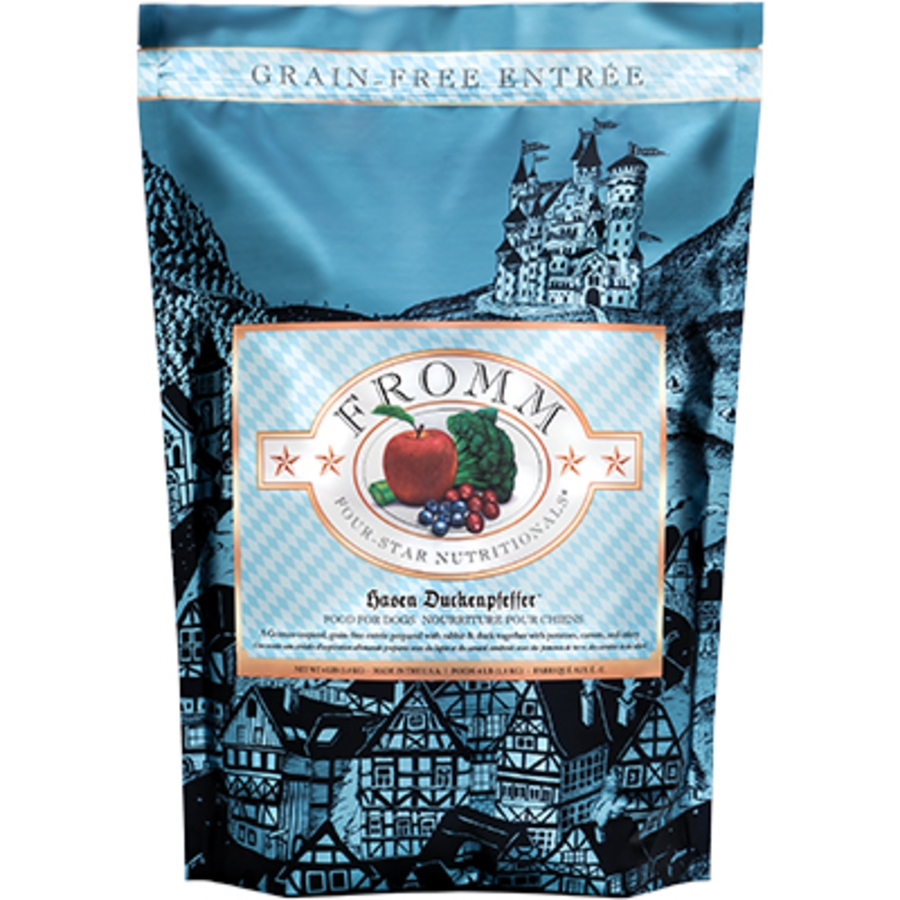 FROMM DOG 4STAR GRAIN FREE HASEN DUCKENPFEFFER 4LBS