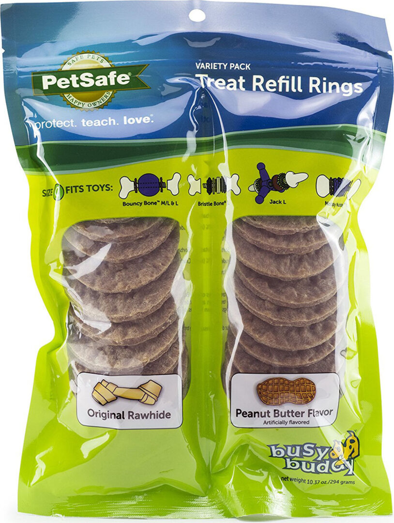BB PBUTTER RAWHIDE RING LG 24