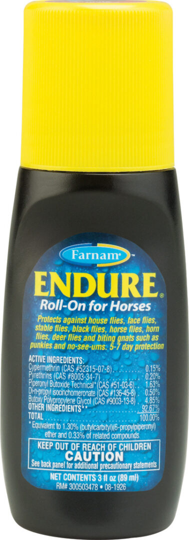 ENDURE ROLL-ON FLY REPELLANT FOR HORSES