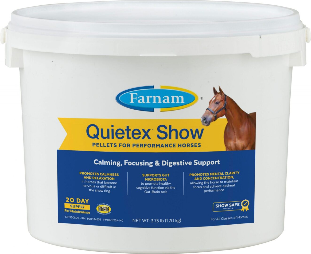 FARNAM QUIETEX SHOW PELLETS