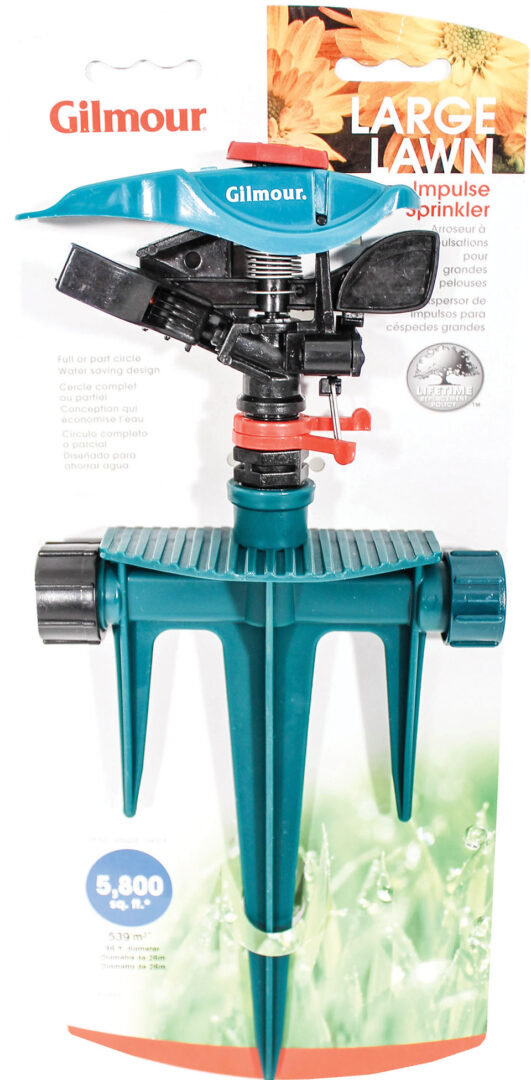 IMPULSE SPRINKLER WITH POLY SPIKE