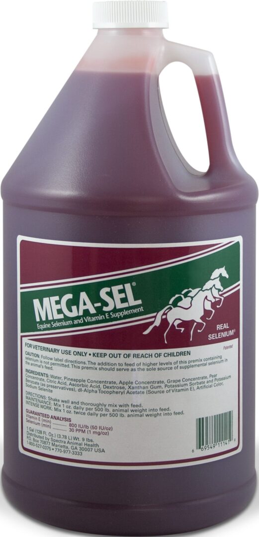 MEGA-SEL LIQUID FORMULA FOR HORSES