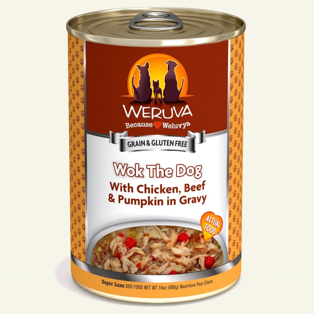 WERUVA DOG WOK THE DOG 14OZ CASE OF 12 CANS