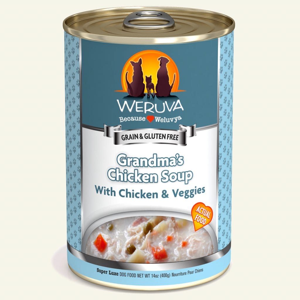 WERUVA DOG GRANDMA'S CHICKEN SOUP 14OZ CASE OF 12 CANS