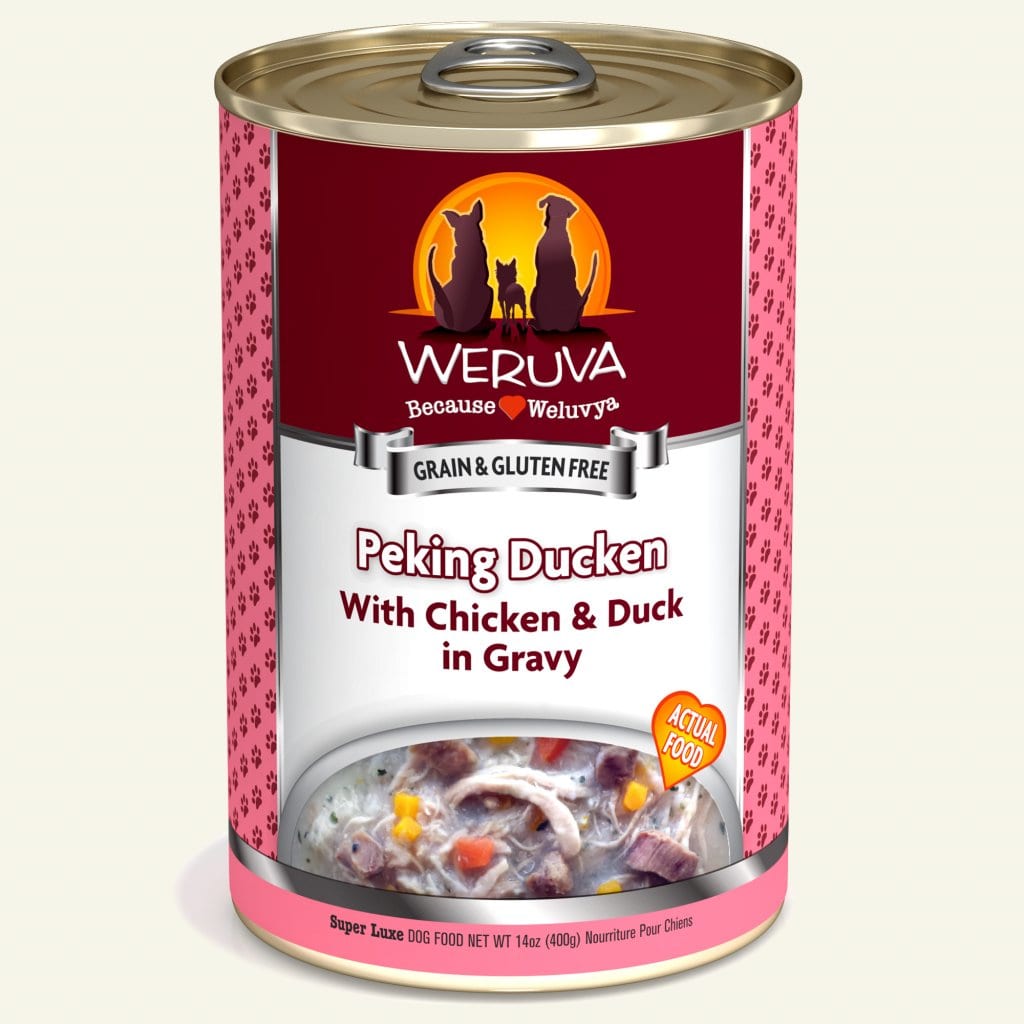 WERUVA DOG PEKING DUCKEN 14OZ CASE OF 12 CANS