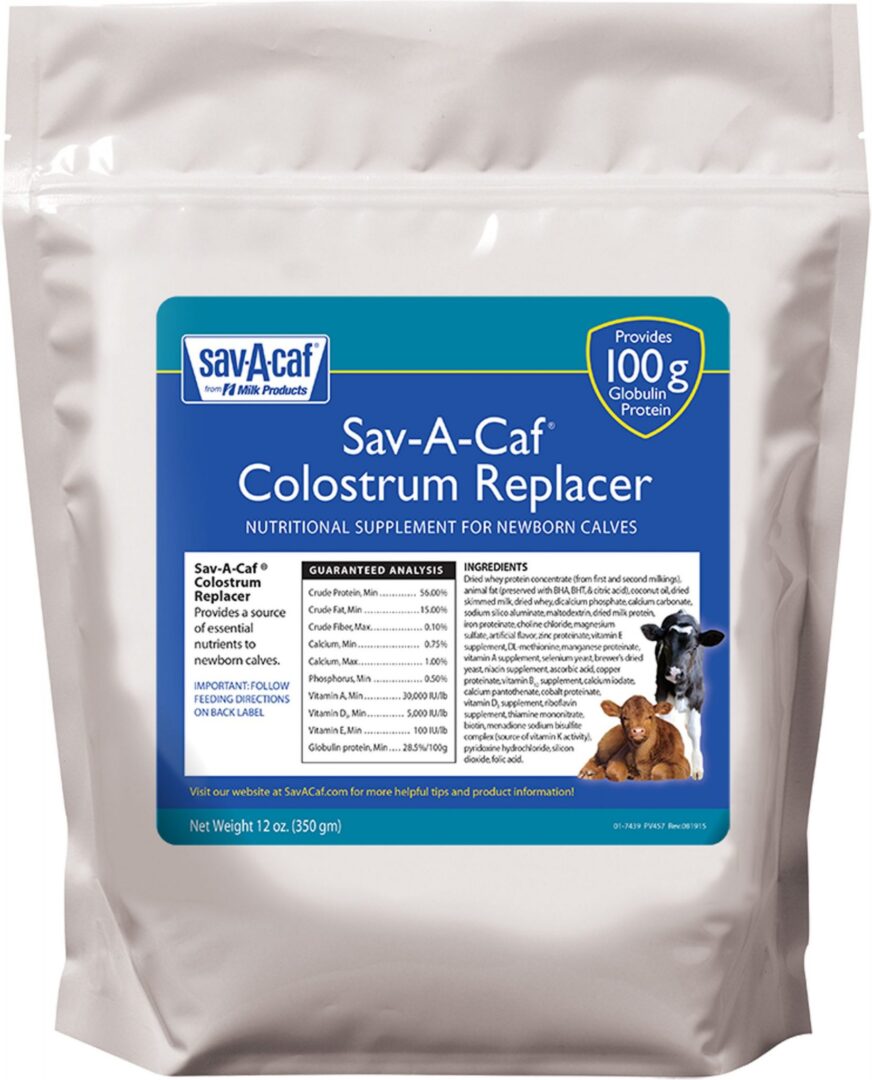 SAV-A-CAF COLOSTRUM REPLACER 100