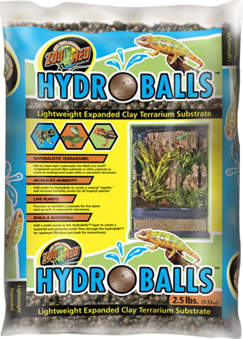 HYDROBALLS CLAY TERRARIUM SUBSTRATE