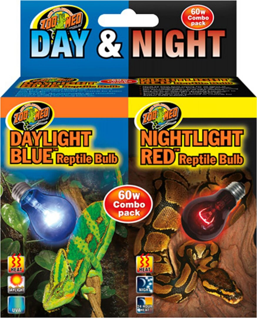 DAY AND NIGHT REPTILE BULB COMBO PACK