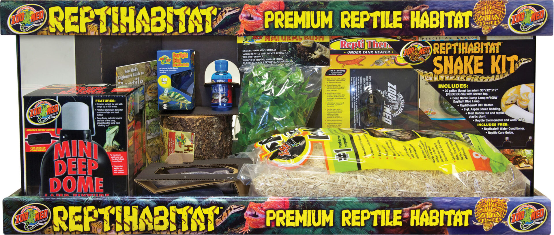 REPTIHABITAT PREMIUM REPTILE HABITAT SNAKE KIT
