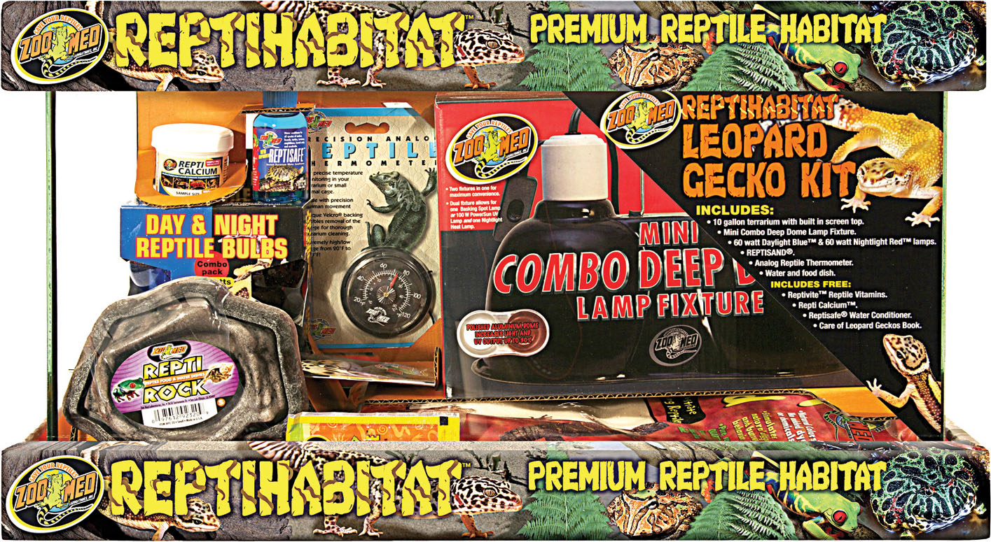 REPTIHABITAT PREMIUM HABITAT LEOPARD GECKO KIT