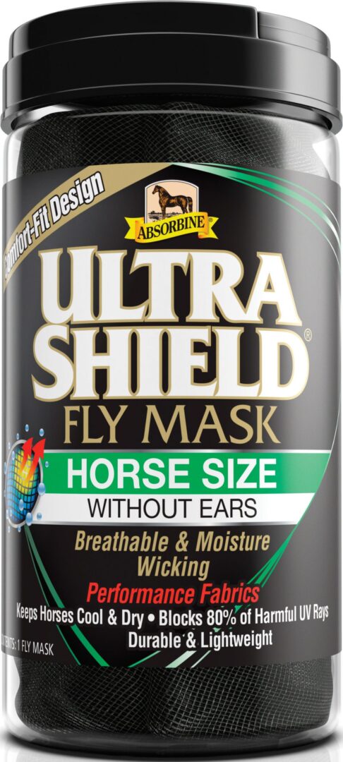 ULTRASHIELD FLY MASK WARMBLOOD WITHOUT EARS