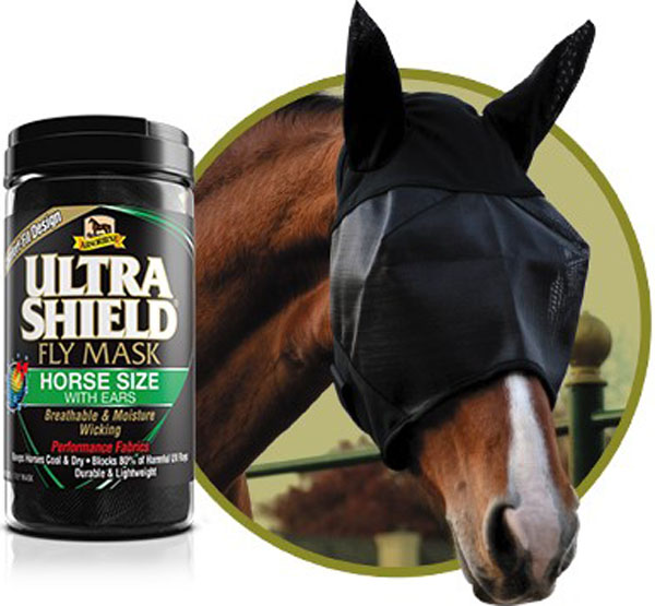 FLY MASK WITH REMOVABLE NOSE