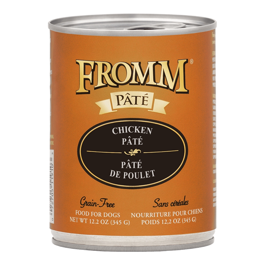 FROMM DOG GRAIN FREE CHICKEN PATE 12.2OZ