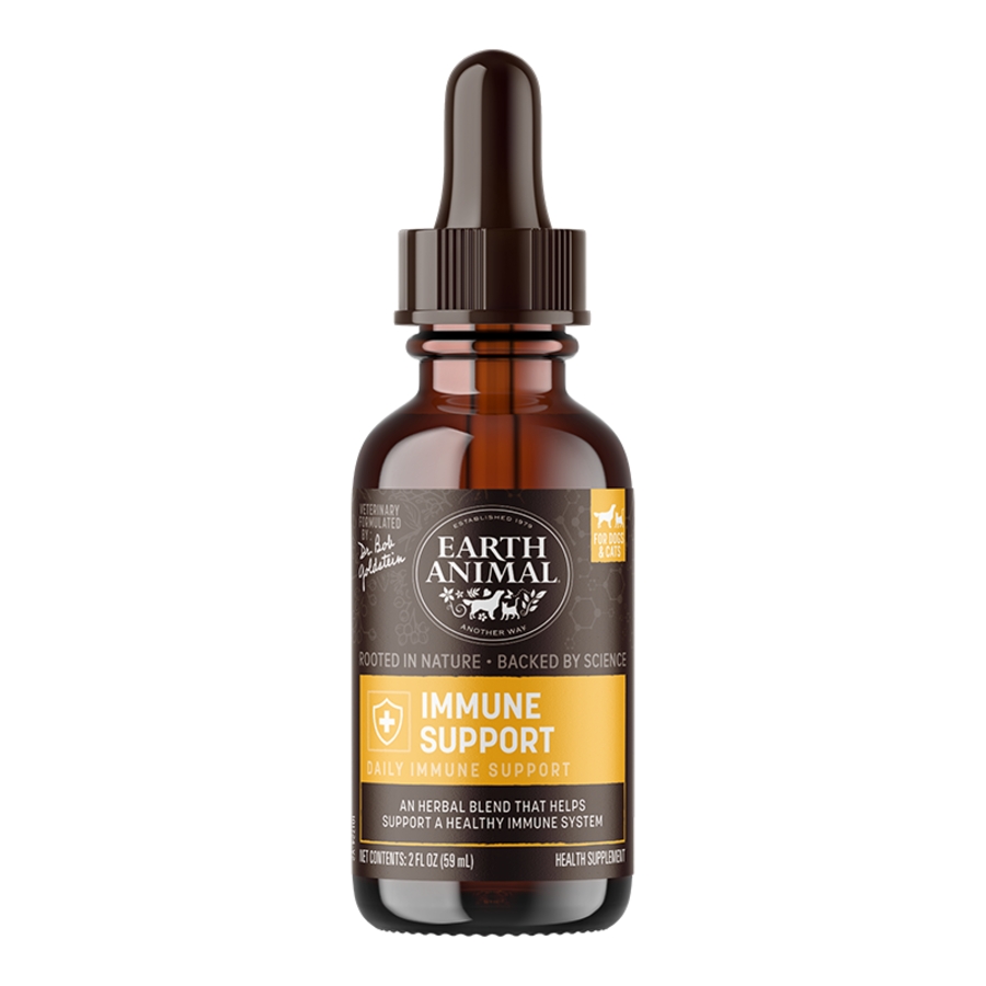 EARTH ANIMAL DOG APOTHECARY IMMUNE SUPPORT HERBAL LIQUID IMMUNITY SUPPLEMENT 2OZ