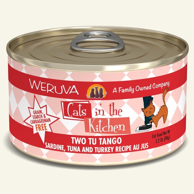 CATS IN THE KITCHEN TWO TU TANGO 3.2OZ CASE OF 24 CANS