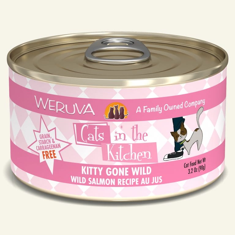 CATS IN THE KITCHEN KITTY GONE WILD 3.2OZ CASE OF 24 CANS