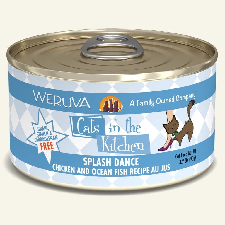 CATS IN THE KITCHEN SPLASH DANCE 3.2OZ CASE OF 24 CANS