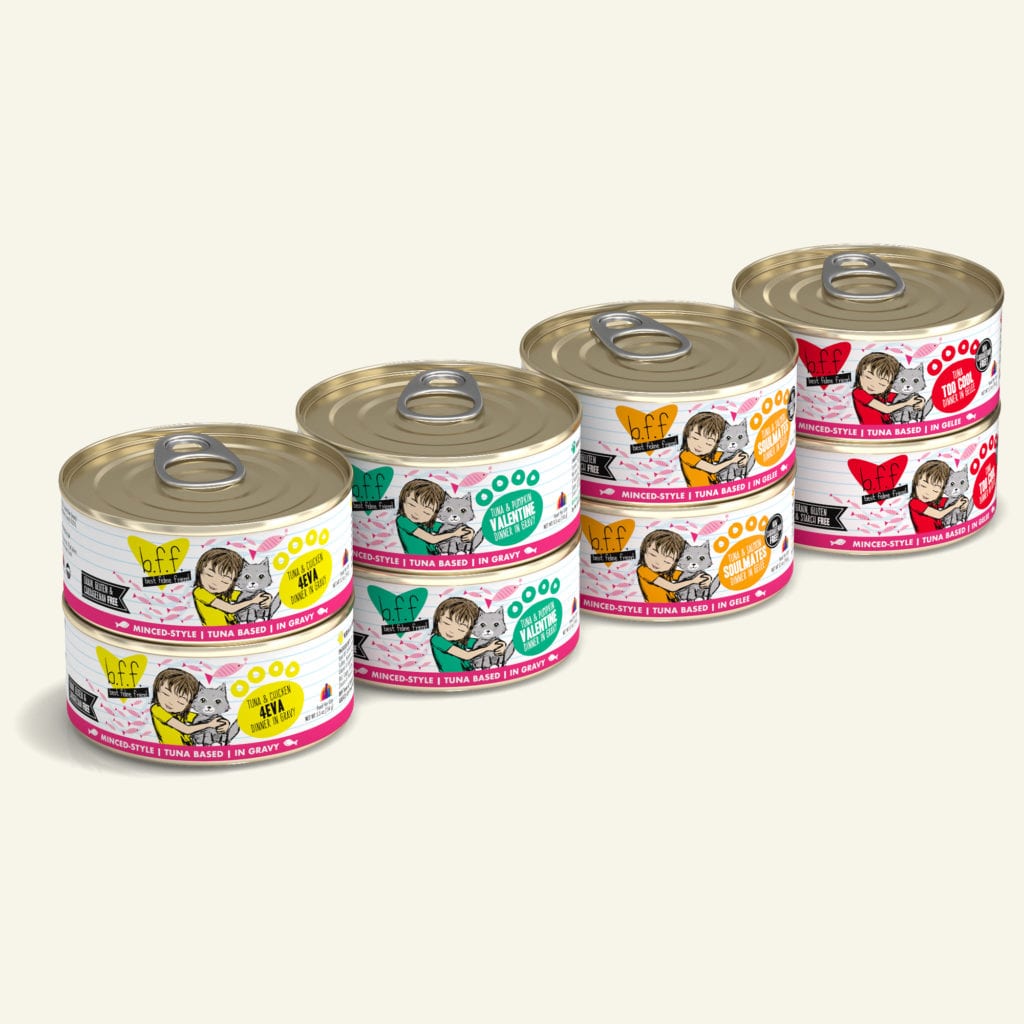 BFF CAT VARIETY PACK 5.5OZ CASE OF 8 CANS