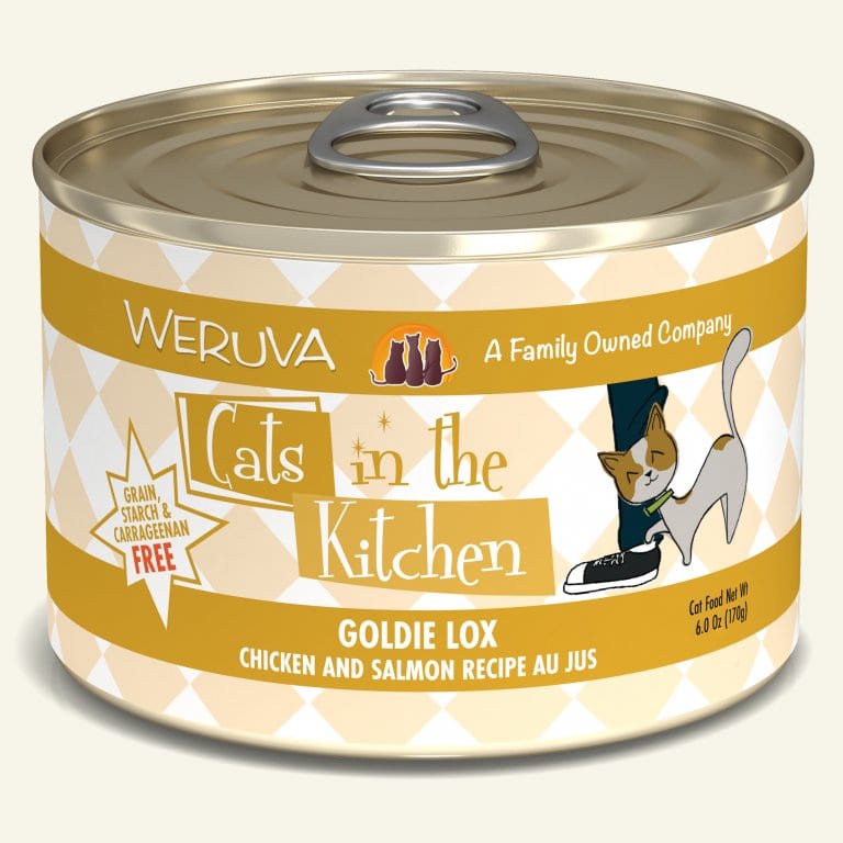 CATS IN THE KITCHEN GOLDIE LOX 6OZ CASE OF 24 CANS