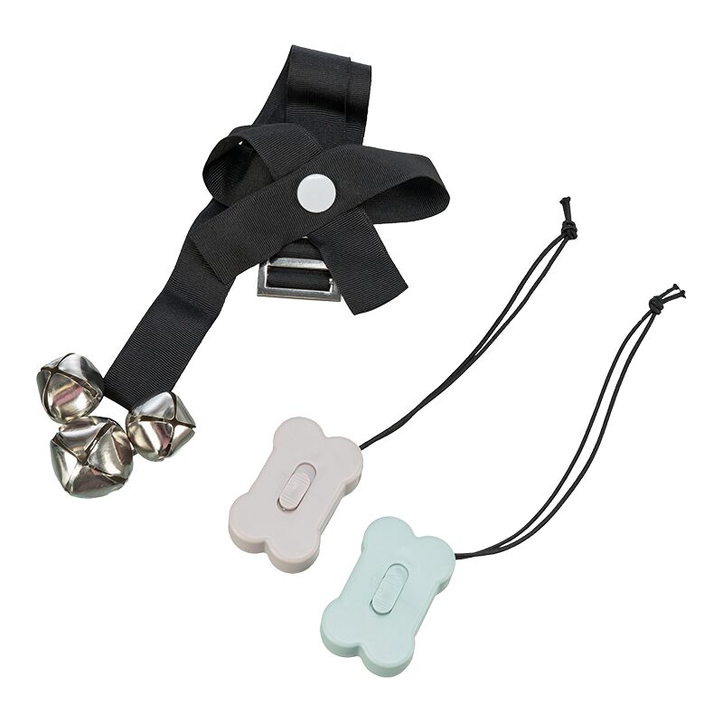 TRIXIE DOG JUNIOR POTTY TRAINING BELL WITH CLICKER 19.5"