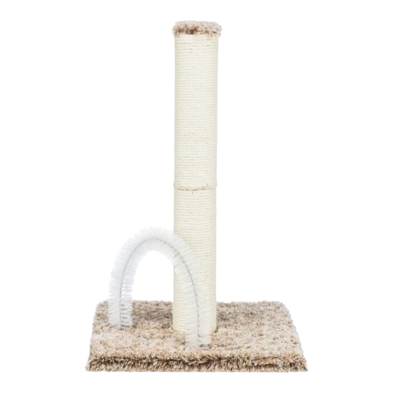 TRIXIE CAT LOLA SCRATCHING POST BROWN 12"