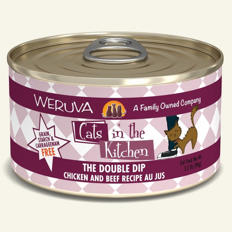 CATS IN THE KITCHEN THE DOUBLE DIP 3.2OZ CASE OF 24 CANS