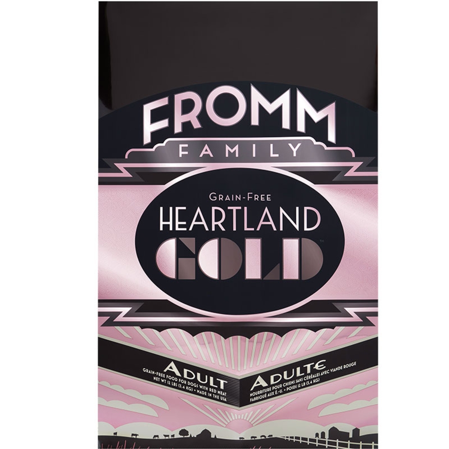 FROMM DOG HEARTLAND GOLD GRAIN FREE ADULT 12LBS