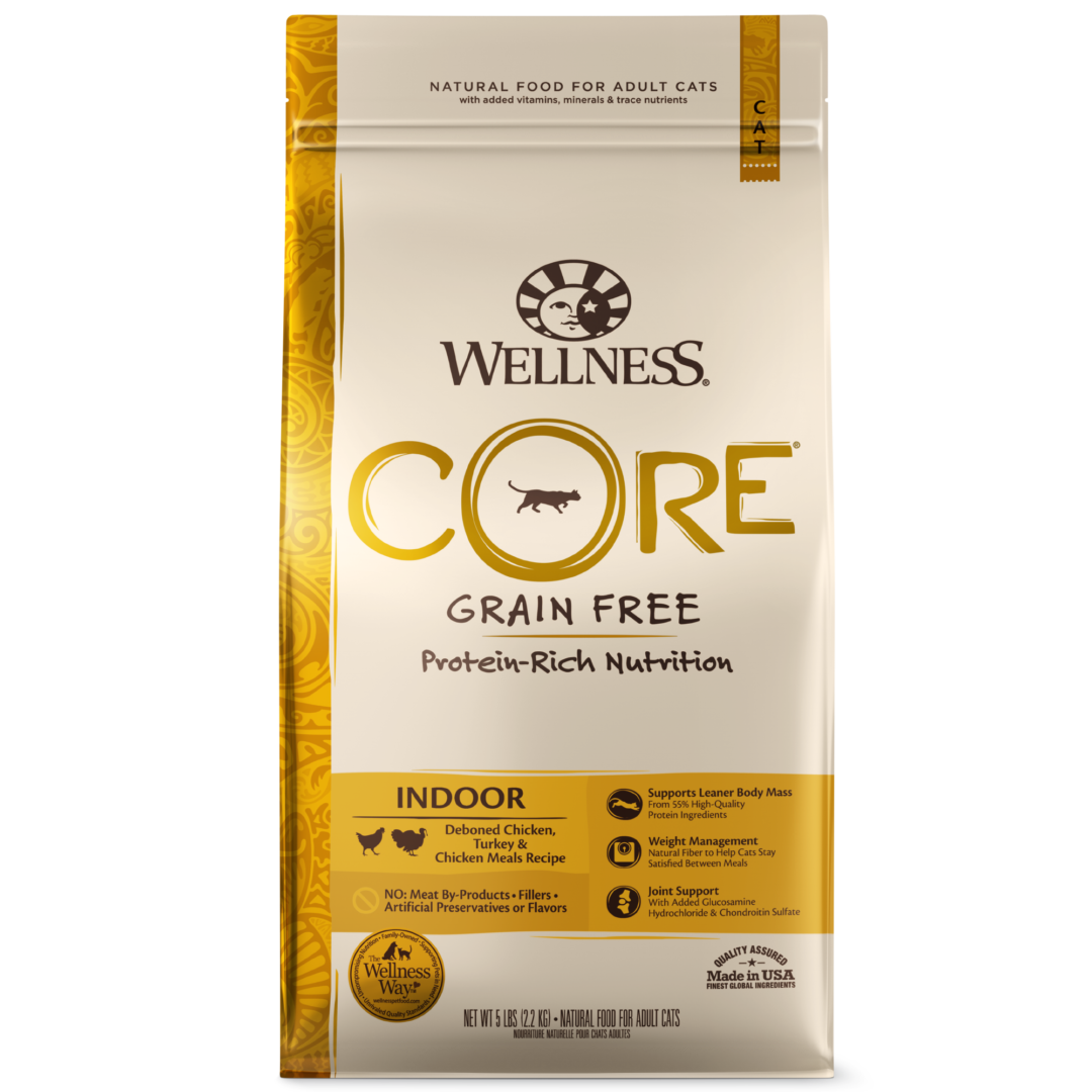 WELLNESS CAT CORE INDOOR 5LB