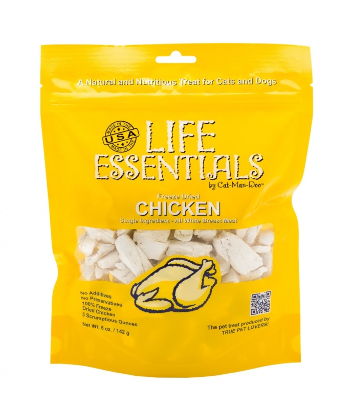 CAT MAN DOO FREEZE DRIED CHICKEN 2OZ BAG