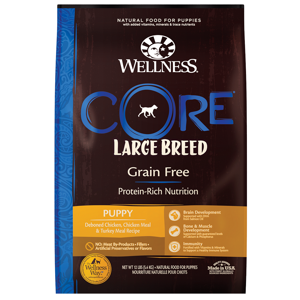 CORE DOG GRAIN FREE PUPPY LARGE BREED 24LB