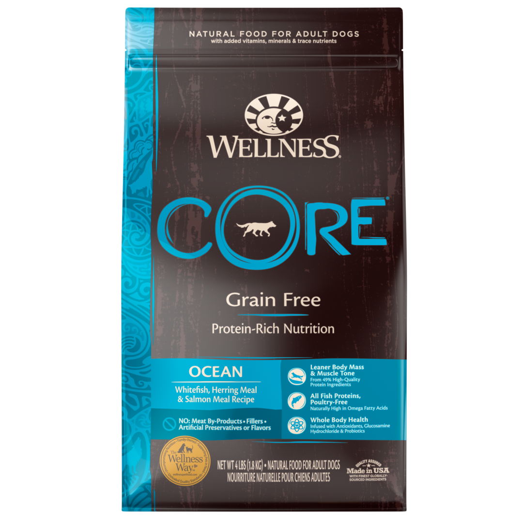 WELLNESS DOG CORE OCEAN 22LB
