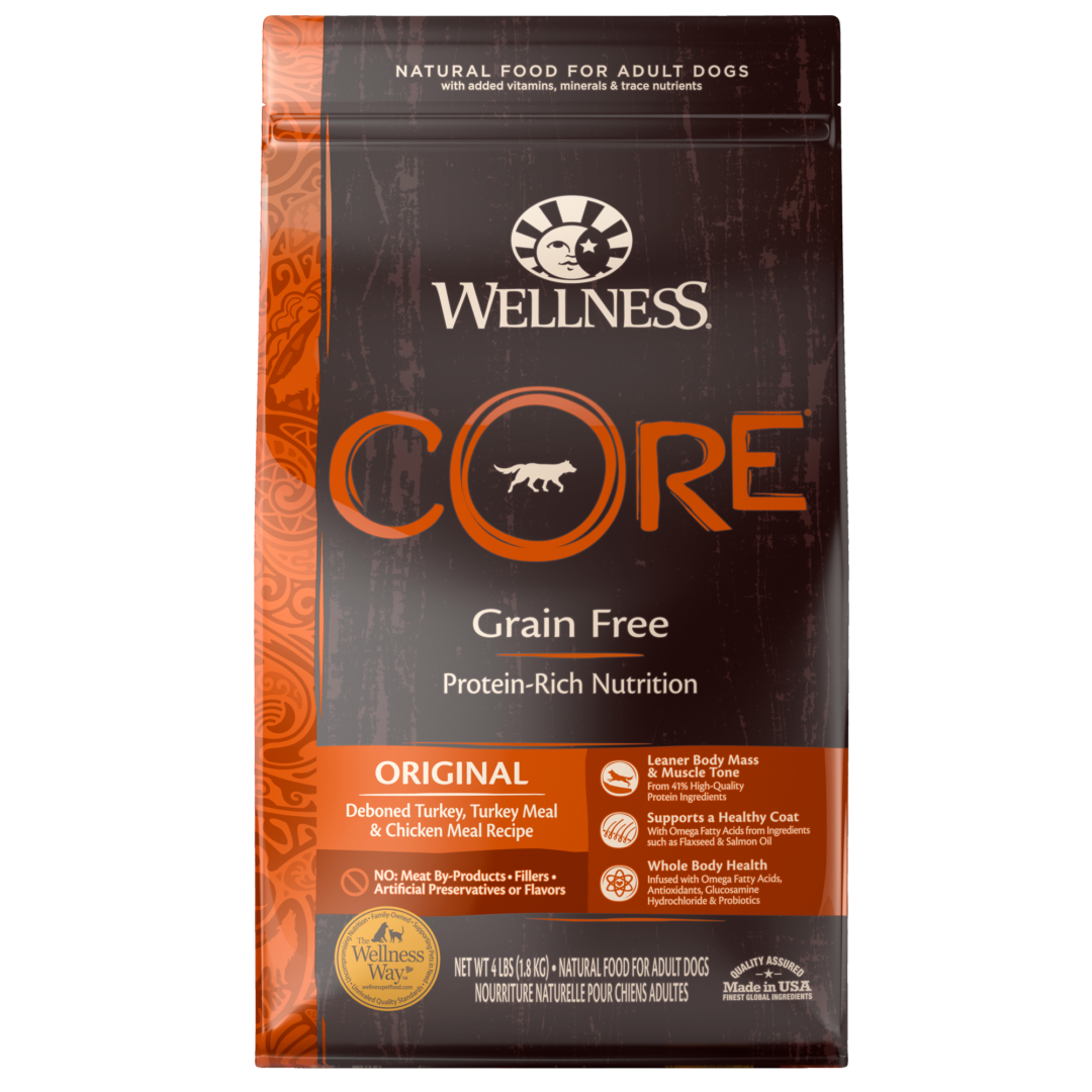 WELLNESS DOG CORE ORIGINAL 12LB