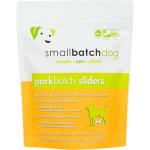 SMALL BATCH DOG FROZEN PORK SLIDERS 3LBS