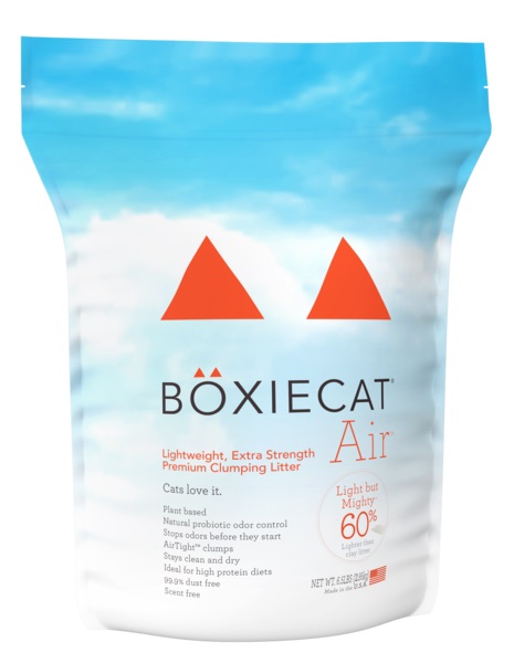 BOXIECAT AIR LIGHTWEIGHT EXTRA STRENGTH CLUMPING LITTER 6.5LBS