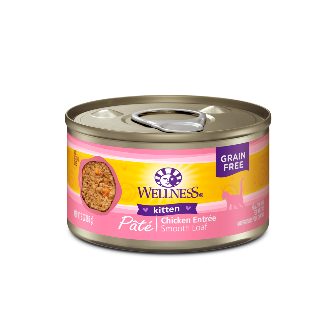 WELLNESS CAT COMPLETE HEALTH PATE KITTEN 3OZ CASE OF 24 CANS