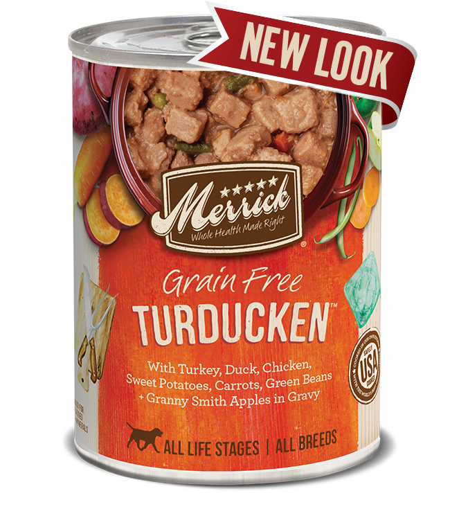 MERRICK CLASSIC DOG TURDUCKEN 12.7OZ CASE OF 12 CANS