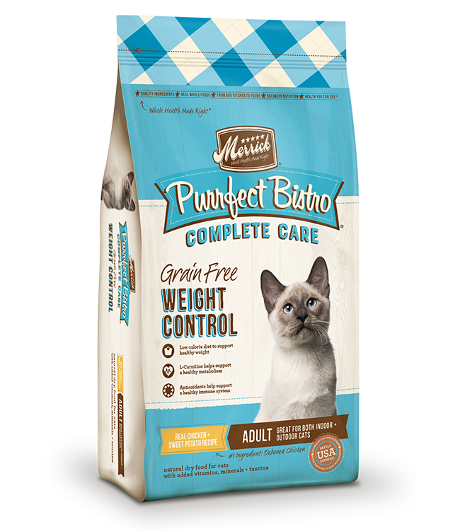 MERRICK PURRFECT BISTRO CAT GRAIN FREE HEALTHY WEIGHT CONTROL 7LB
