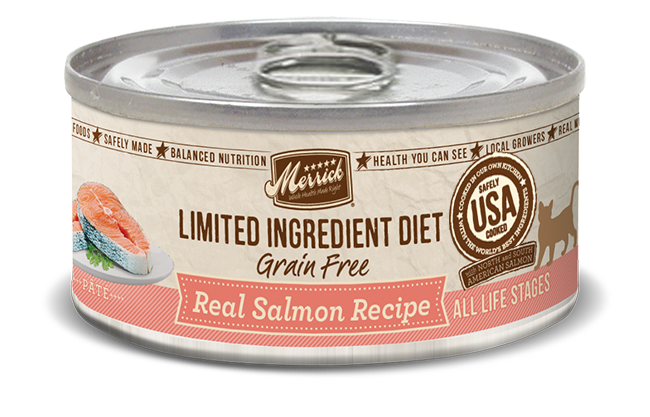 MERRICK CAT LID SALMON 5OZ