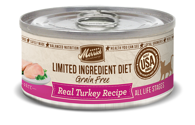 MERRICK CAT LID TURKEY 5OZ