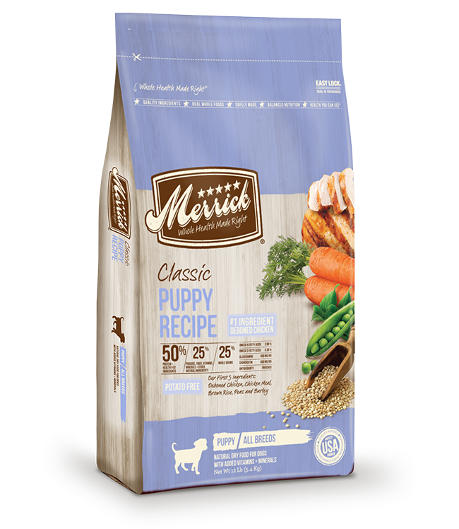 MERRICK DOG CLASSIC PUPPY 4LB