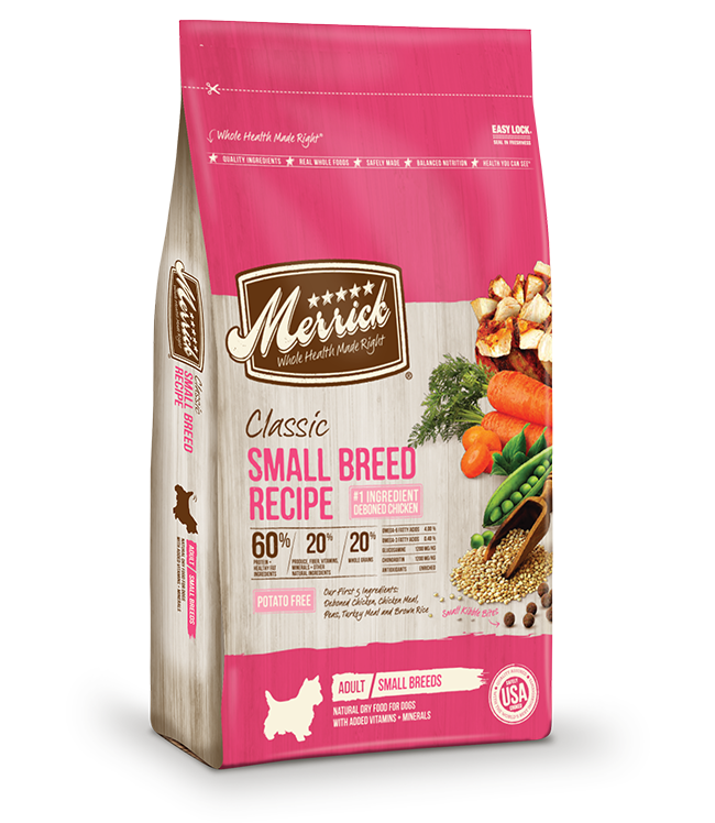 MERRICK DOG CLASSIC SMALL BREED 4LB