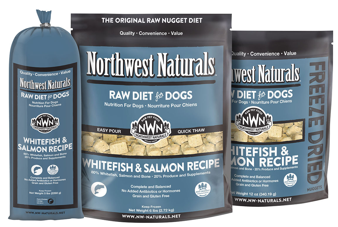 NORTHWEST NATURALS DOG FROZEN NUGGETS WHITEFISH & SALMON 6LB
