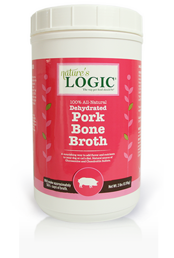 NATURE'S LOGIC DOG DEHYDRATED PORK BONE BROTH 6OZ